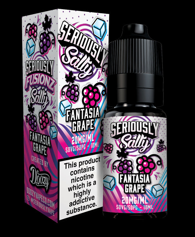 Seriously FUSIONZ 10ml Nic Salts - Fantasia Grape