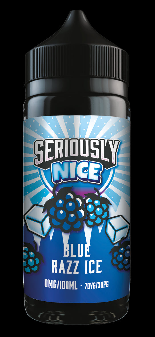 Seriously Nice 100ml Shortfill - Blue Razz Ice