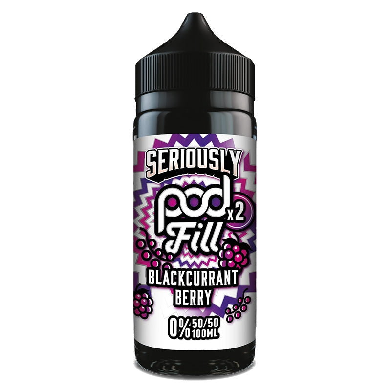 Seriously POD FILL 100ml Shortfill - Blackcurrant Berry - NEW