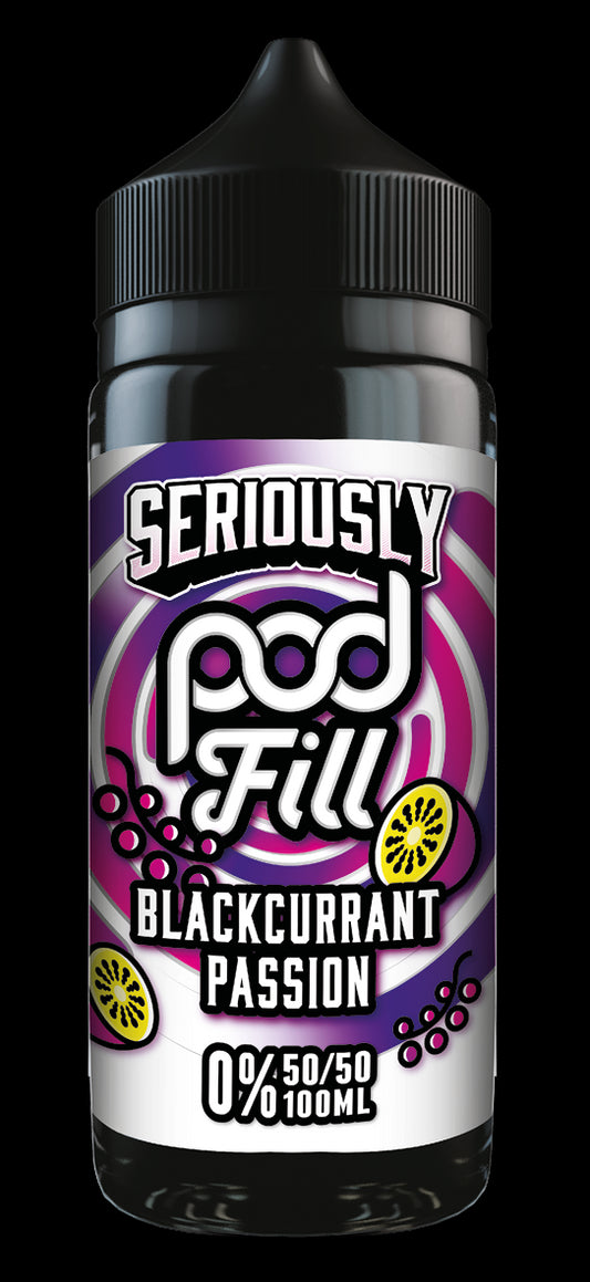 Seriously POD FILL 100ml Shortfill - Blackcurrant Passion