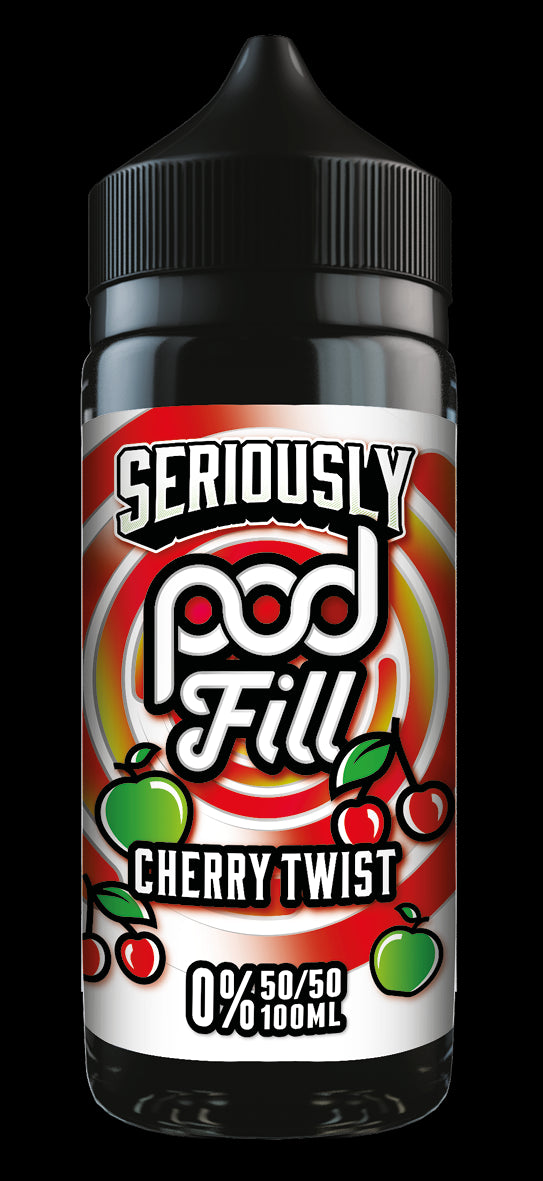 Seriously POD FILL 100ml Shortfill - Cherry Twist