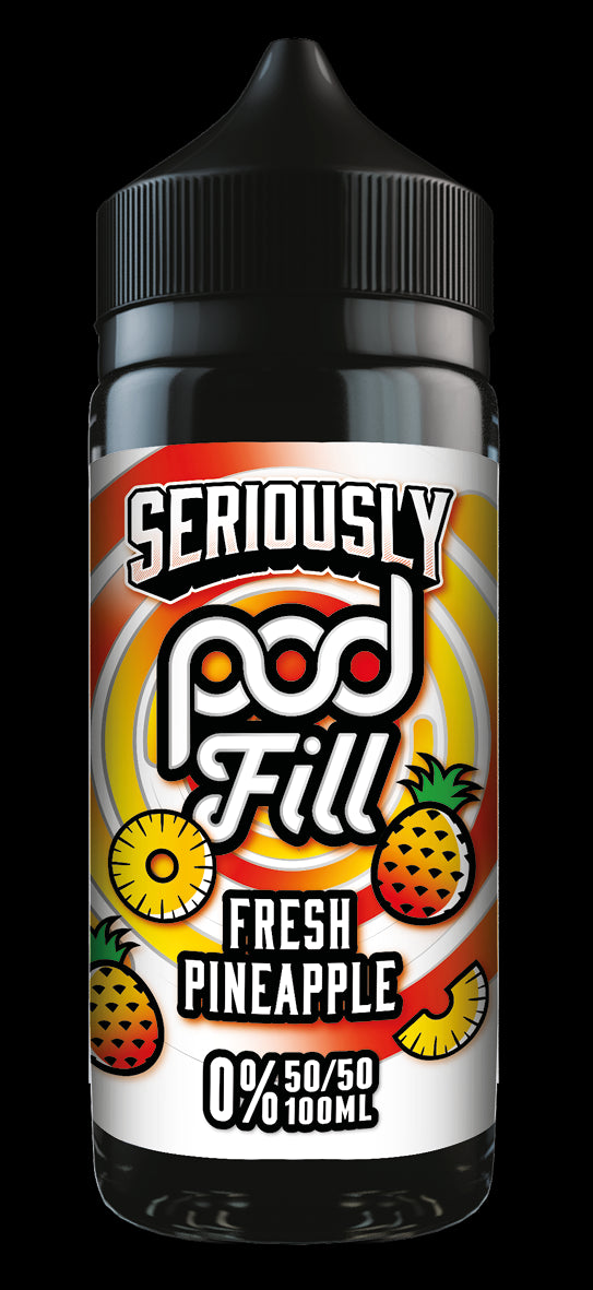 Seriously POD FILL 100ml Shortfill - Fresh Pineapple