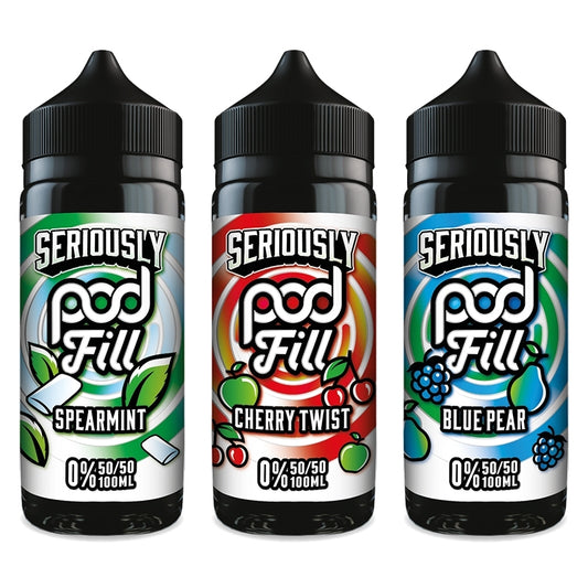 Seriously POD FILL 100ml Shortfill - Melon Citrus - NEW