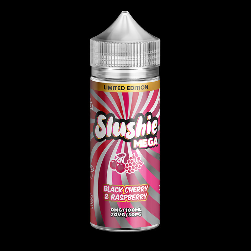 Slushie MEGA 100ml Shortfill - Black Cherry & Raspberry