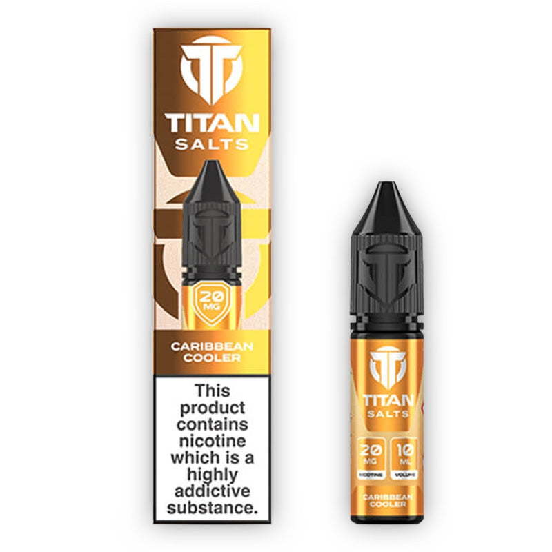 Titan Salts Nic Salt E-liquid - Caribbean Cooler