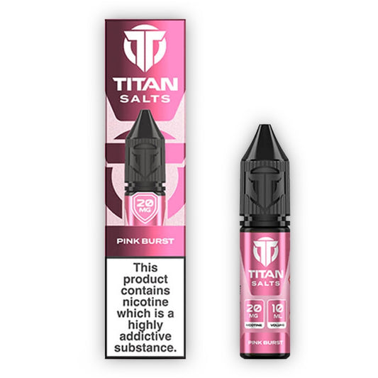 Titan Salts Nic Salt E-liquid - Pink Burst