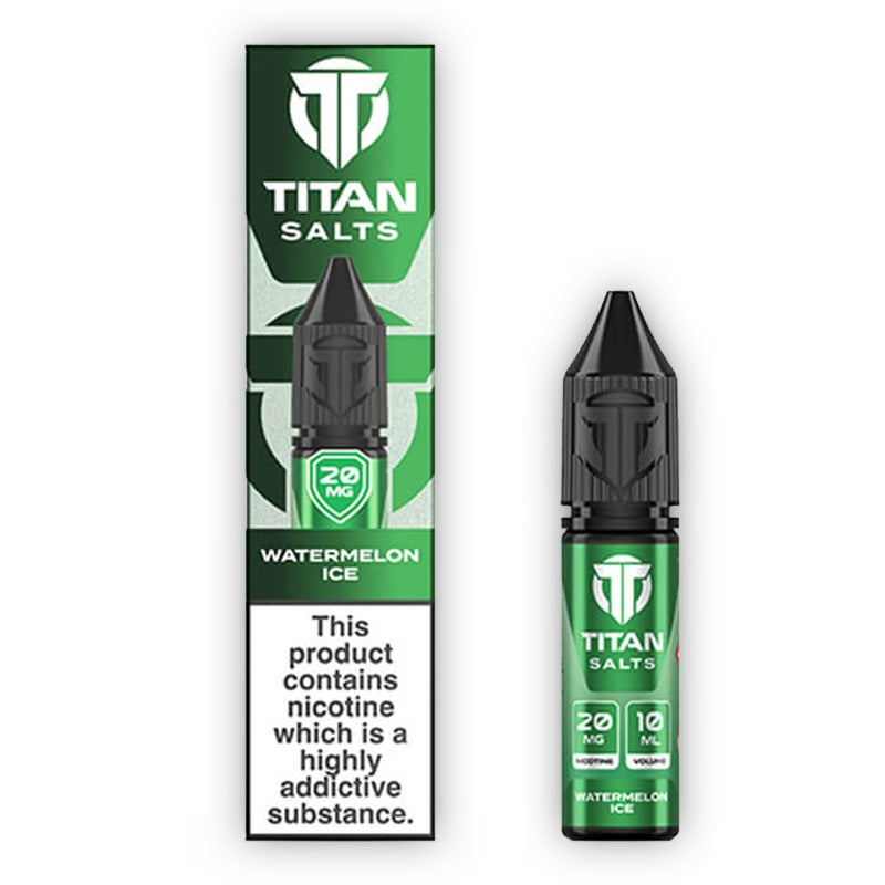 Titan Salts Nic Salt E-liquid - Watermelon Ice