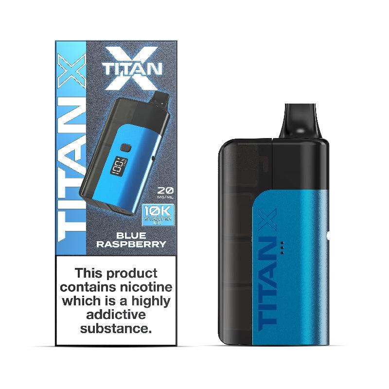Titan X Prefilled Pod Kit - Blue Raspberry