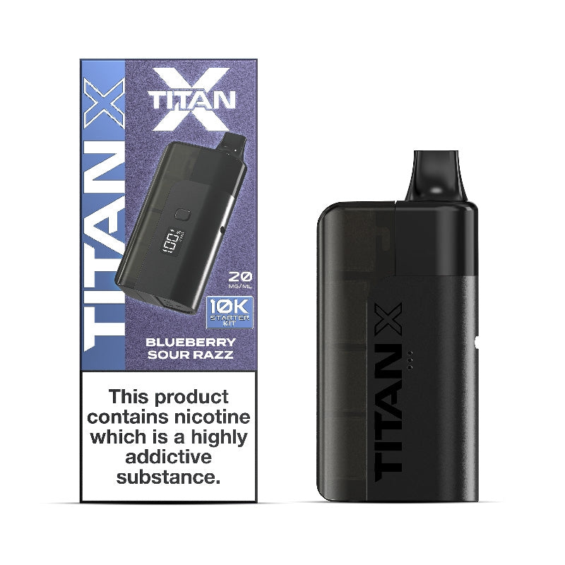 Titan X Prefilled Pod Kit - Blueberry Sour Razz