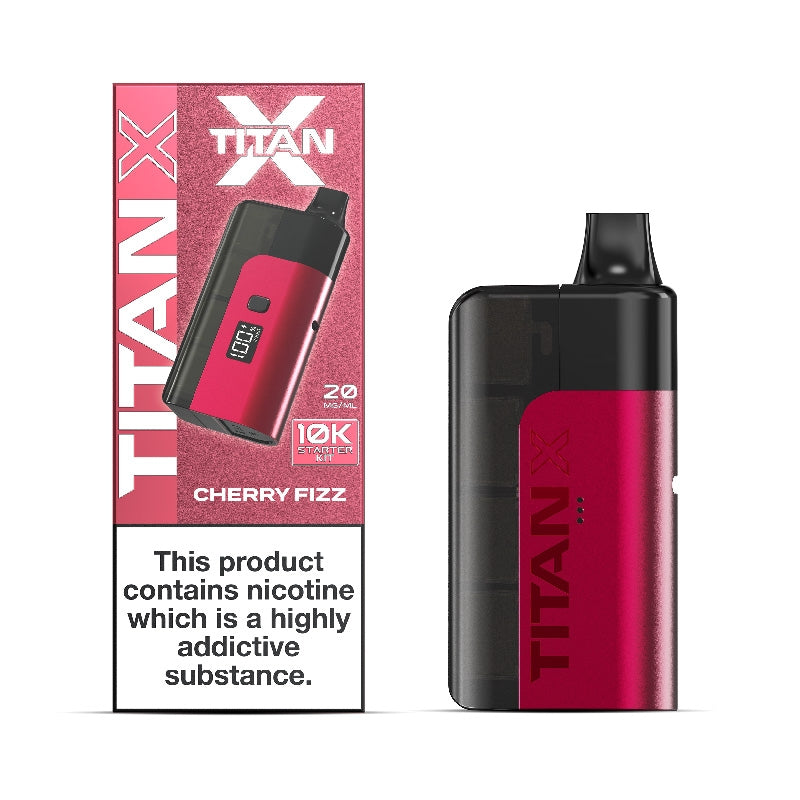 Titan X Prefilled Pod Kit - Cherry Fizz