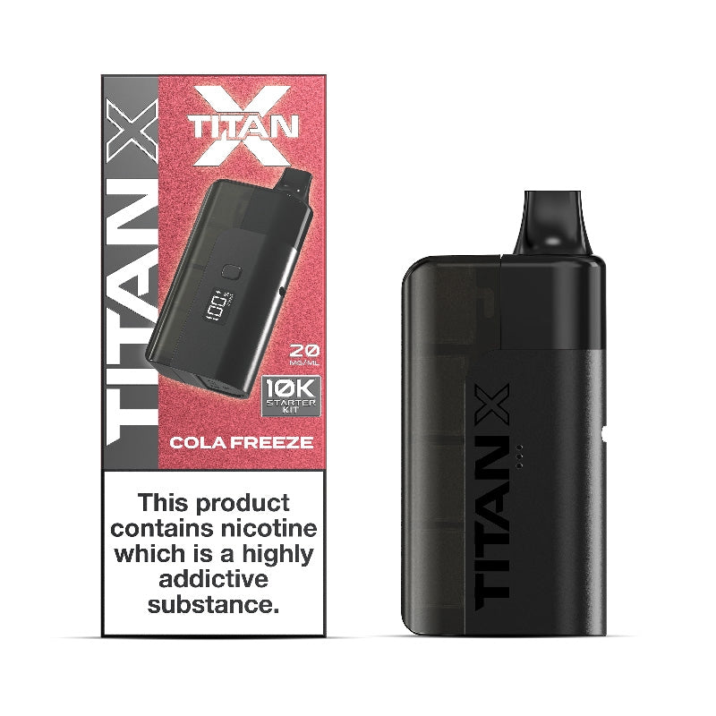 Titan X Prefilled Pod Kit - Cola Freeze
