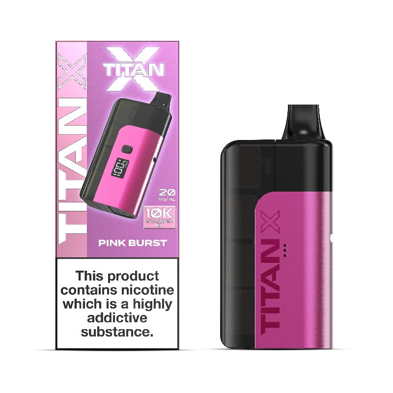 Titan X Prefilled Pod Kit - Pink Burst