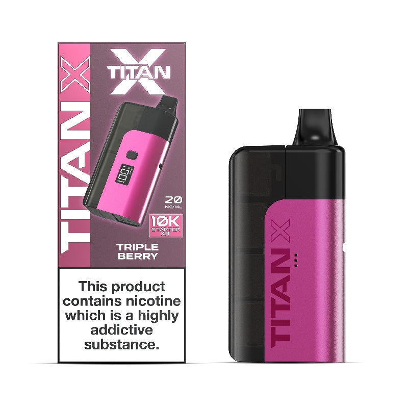 Titan X Prefilled Pod Kit - Triple Berry