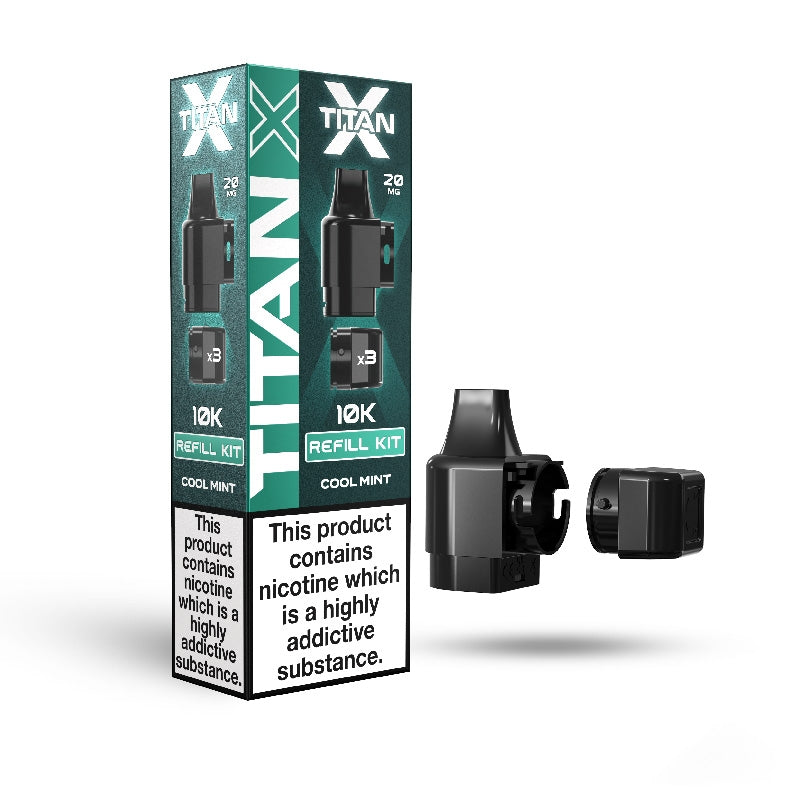 Titan X Prefilled Pods - Cool Mint