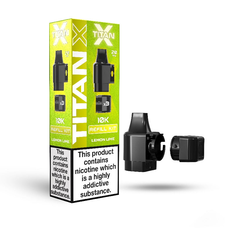 Titan X Prefilled Pods - Lemon Lime
