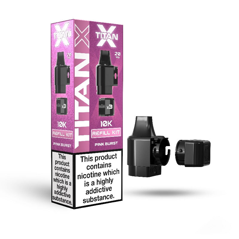 Titan X Prefilled Pods - Pink Burst