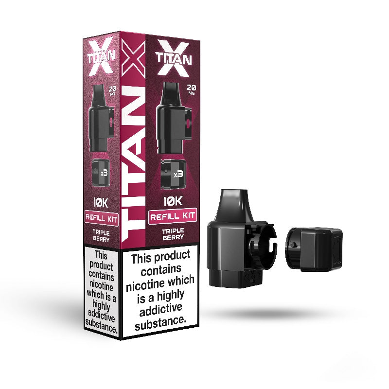Titan X Prefilled Pods - Triple Berry
