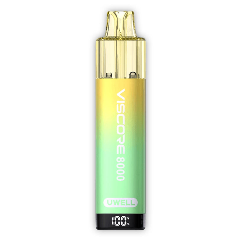 Uwell Viscore 8000 Prefilled Pod Vape Kit - Lemon & Lime