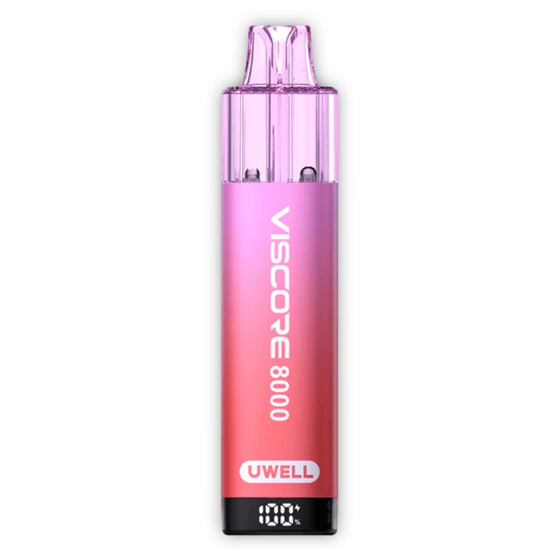 Uwell Viscore 8000 Prefilled Pod Vape Kit - Watermelon Strawberry