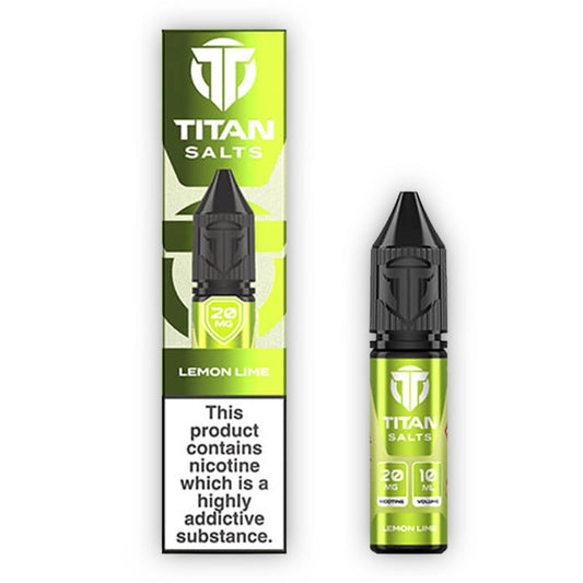 Titan Salts Nic Salt E-liquid - Lemon Lime