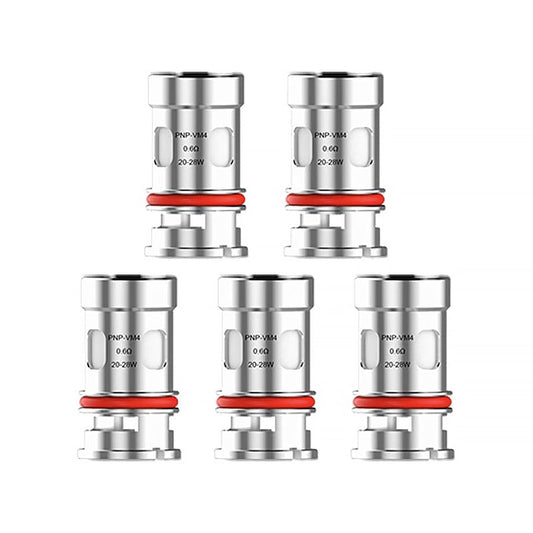 Voopoo PnP-VM4 0.6ohm Mesh Coils (5 Pack)