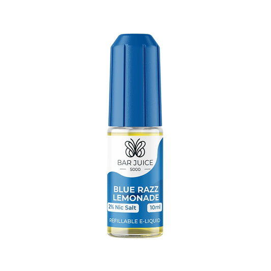 Bar Juice 5000 10ml Nic Salts - Blue Razz Lemonade
