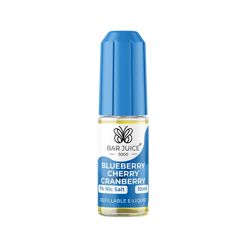 Bar Juice 5000 10ml Nic Salts - Blueberry Cherry Cranberry