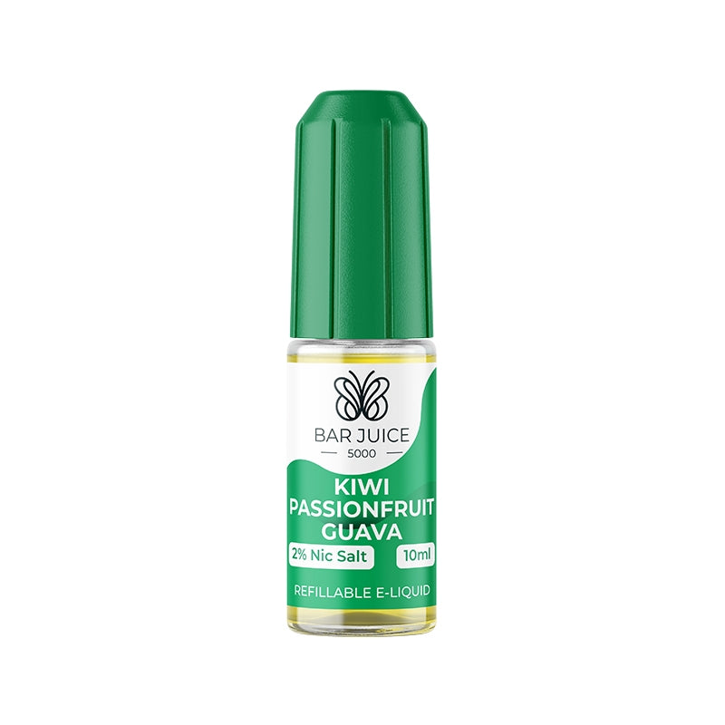 Bar Juice 5000 10ml Nic Salts - Kiwi Passionfruit Guava