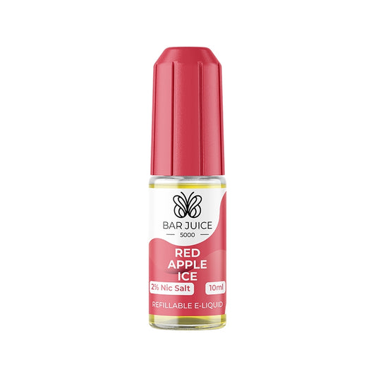 Bar Juice 5000 10ml Nic Salts - Red Apple Ice
