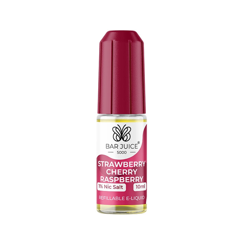 Bar Juice 5000 10ml Nic Salts - Strawberry Cherry Raspberry