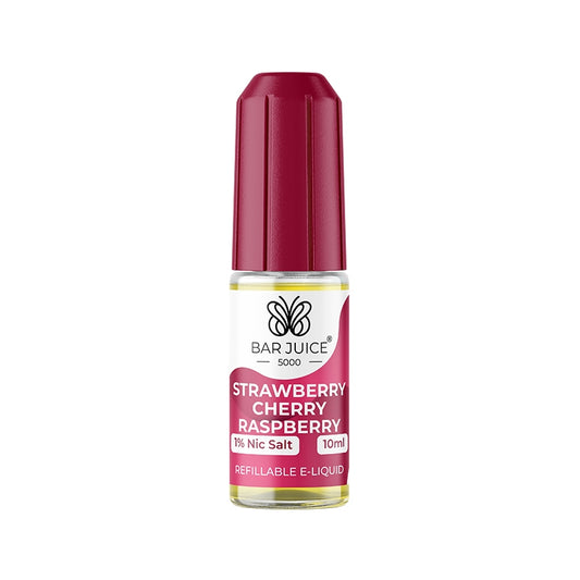 Bar Juice 5000 10ml Nic Salts - Strawberry Cherry Raspberry