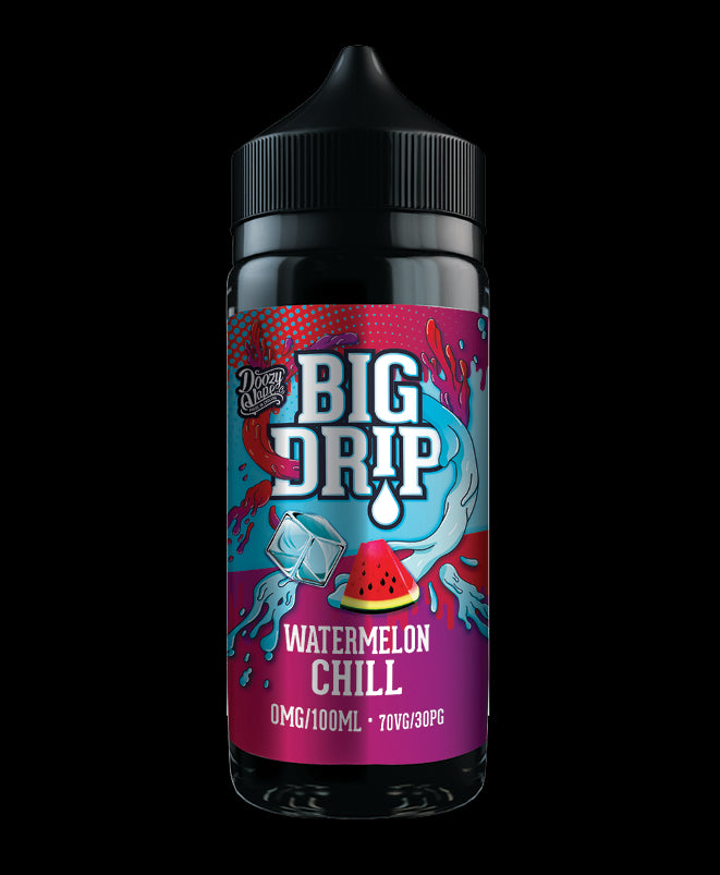 Big Drip 100ml Shortfill - Watermelon Chill