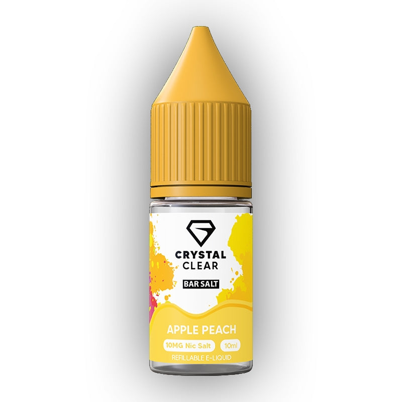 Crystal Clear Nic Salts - Apple Peach