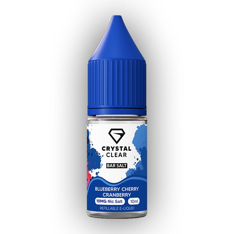Crystal Clear Nic Salts - Blue Cherry Cranberry