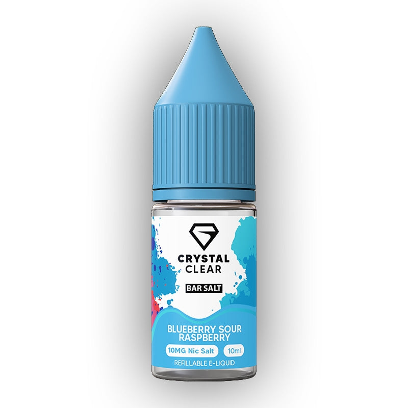 Crystal Clear Nic Salts - Blue Sour Raspberry