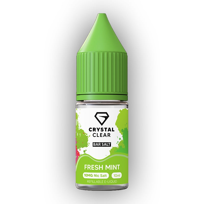 Crystal Clear Nic Salts - Fresh Mint