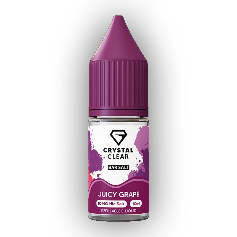 Crystal Clear Nic Salts - Juicy Grape