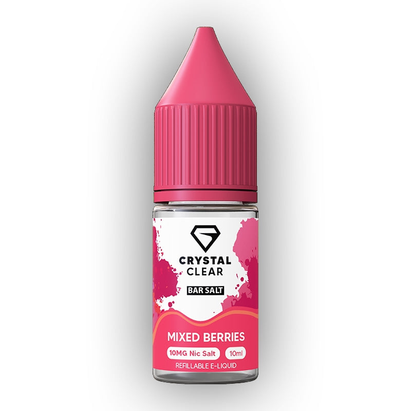 Crystal Clear Nic Salts - Mixed Berries