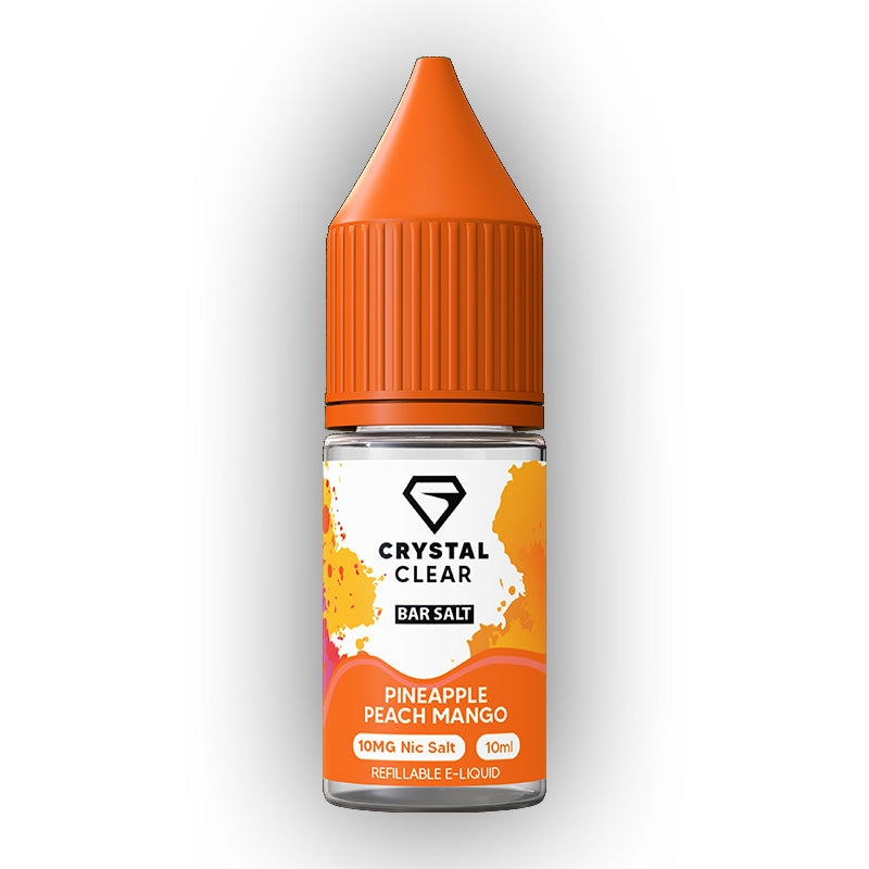 Crystal Clear Nic Salts - Pineapple Peach Mango