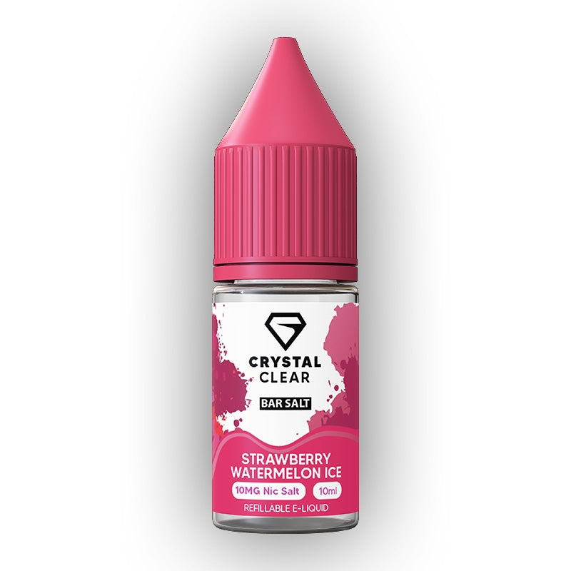 Crystal Clear Nic Salts - Strawberry Watermelon Ice