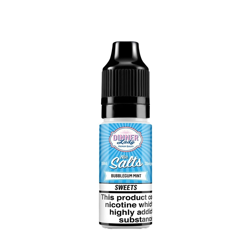 Dinner Lady 10ml Nic Salts (2023 Range) - Bubblegum Mint