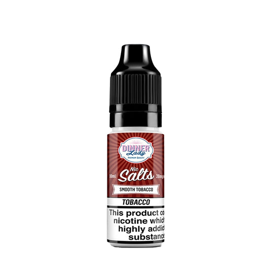 Dinner Lady 10ml Nic Salts (2023 Range) - Smooth Tobacco