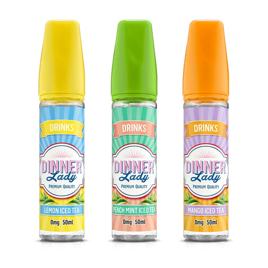 Dinner Lady Drinks Range 50ml Shortfill - Lemon Iced Tea