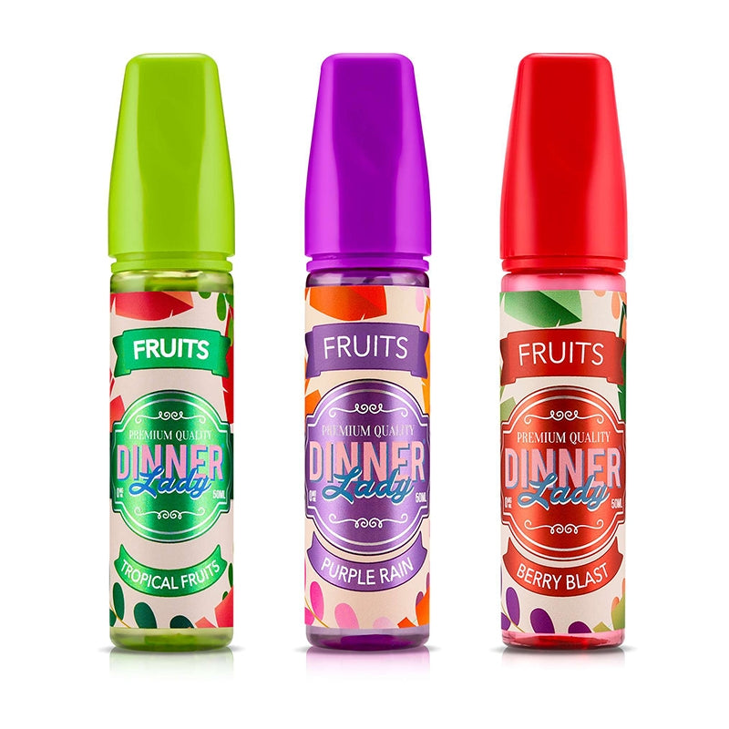 Dinner Lady Fruits Range 50ml Shortfill - Melon Twist (Kiwi Melon)