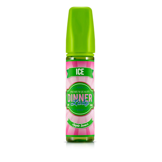Dinner Lady Ice Range 50ml Shortfill - Apple Sours ICE