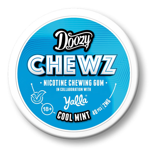 Doozy Chewz Nicotine Chewing Gum - Cool Mint