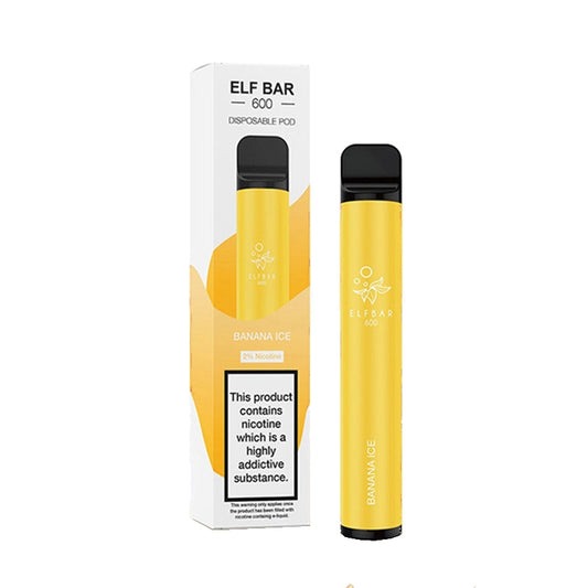 Elf Bar 20mg Disposable Vape Pen - Banana Ice