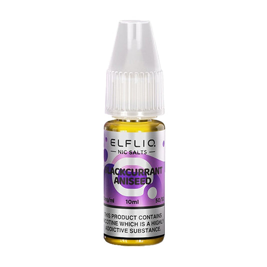 Elf Bar ElfLiq 10ml Nic Salts - Blackcurrant Aniseed