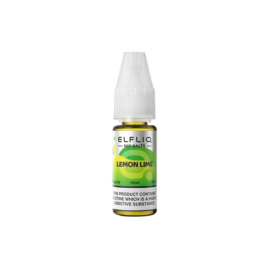 Elf Bar ElfLiq 10ml Nic Salts - Lemon Lime