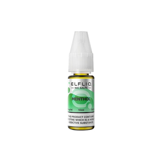 Elf Bar ElfLiq 10ml Nic Salts - Menthol